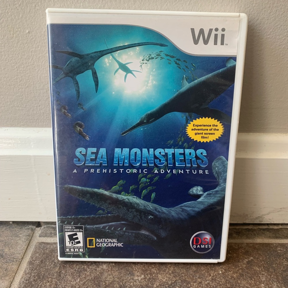 Sea Monsters: A Prehistoric Adventure Wii Game